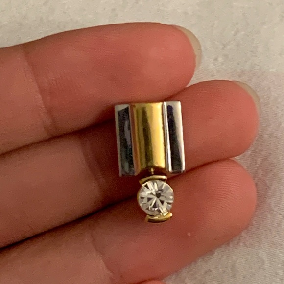 💍 1ct diamond in Sterling Silver and 5K gold 💍 - Picture 3 of 3